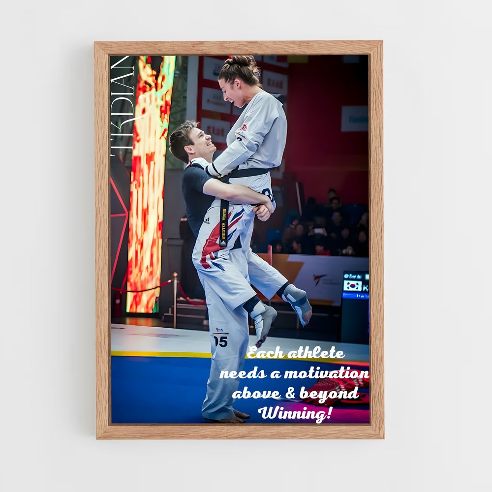 Poster Kick of Glory – affiche Taekwondo (vue 4)